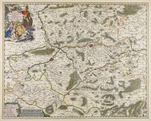 Comitatus Hannoniae tabula